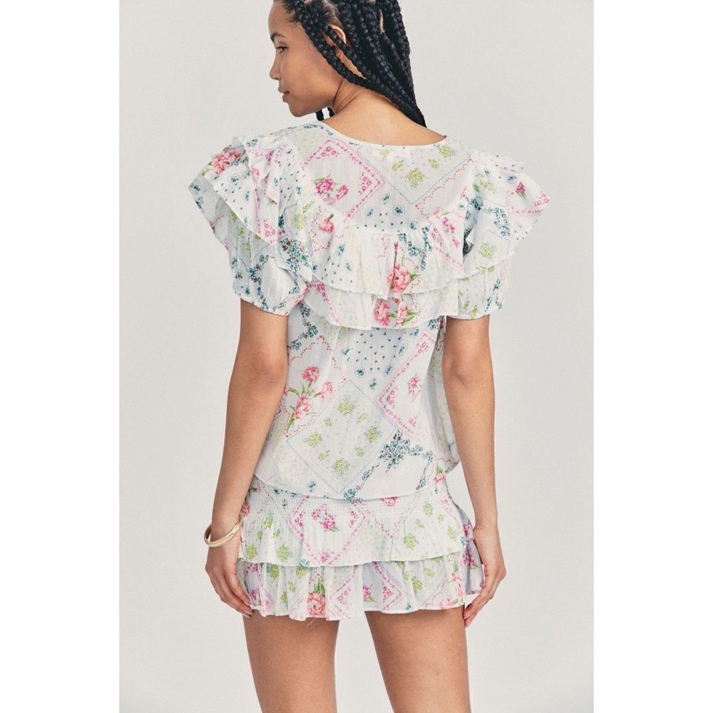 LOVESHACKFANCY Amora Top - Picture 4 of 11